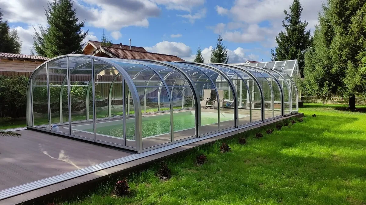 Композитный бассейн Laguna 7 — готовый проект в Тихвине