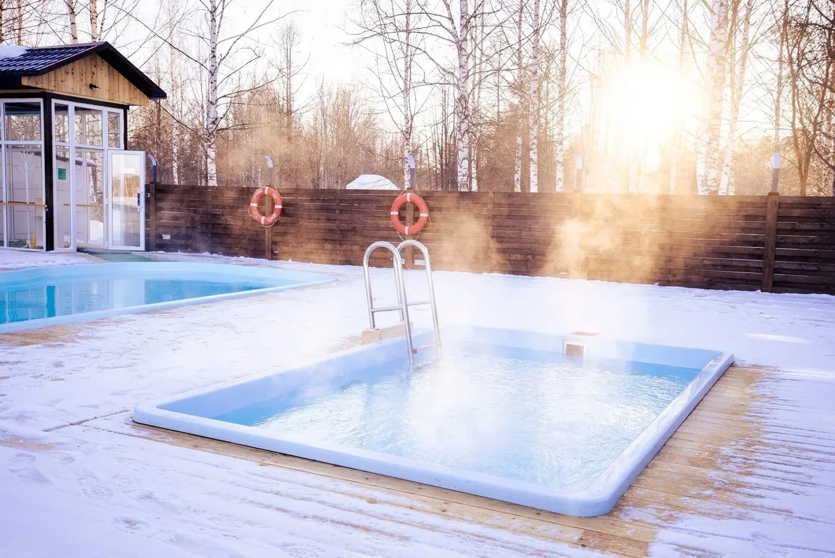 Композитный бассейн Laguna 4 — установка в Тихвине